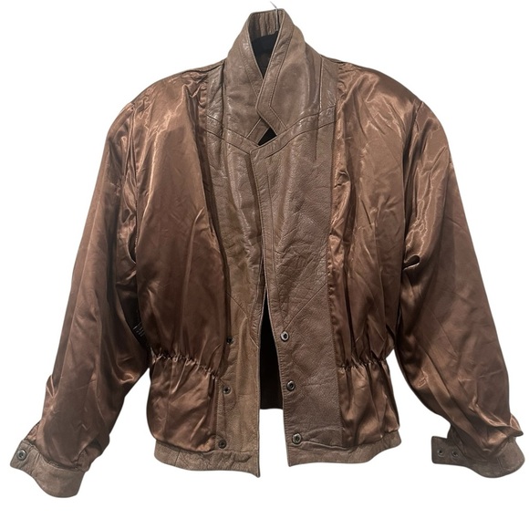 American Leather Vintage Women’s Medium Genuine Leather Jacket - Picture 5 of 13